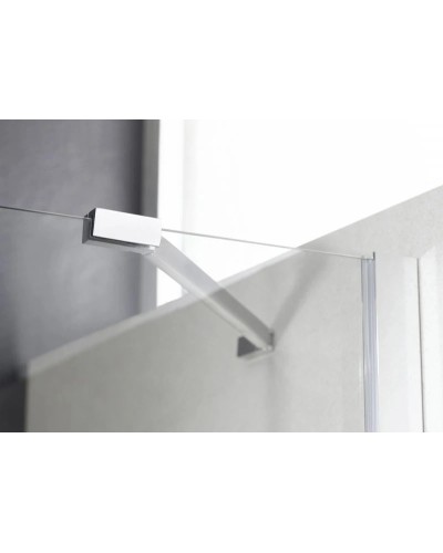 Душевая дверь 120 см Cezares CRYSTAL-S-B-12-120-C-Cr-R прозрачное