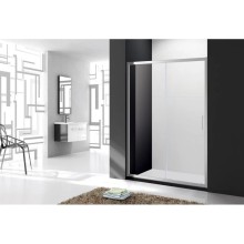 Душевая дверь 140 см Cezares MOLVENO-BF-1-140-P-Cr текстурное стекло