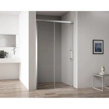 Душевая дверь 100 см Cezares DUET SOFT-BF-1-100-C-Cr-L прозрачное