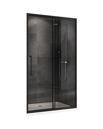 Душевая дверь Abber Schwarzer Diamant 170 AG30170BH профиль Черный стекло прозрачное