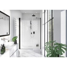 Душевая дверь Radaway Nes Black DWS 110 L прозрачное