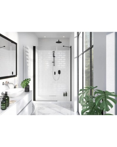 Душевая дверь Radaway Nes Black DWS 120 L прозрачное