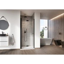 Душевая дверь Radaway Nes Black DWB 80 L прозрачное