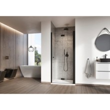 Душевая дверь Radaway Nes Black DWB 90 R прозрачное