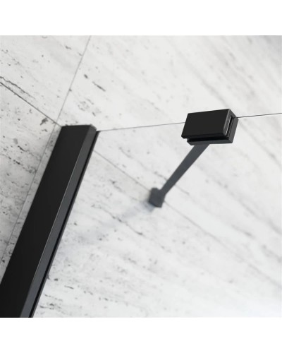 Душевая дверь Radaway Essenza New Black DWJ 100 L прозрачное