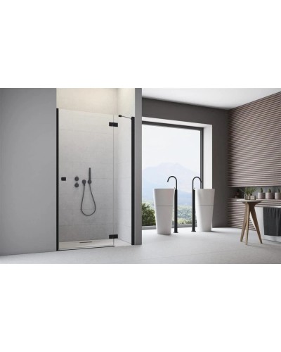 Душевая дверь Radaway Essenza New Black DWJ 130 R прозрачное