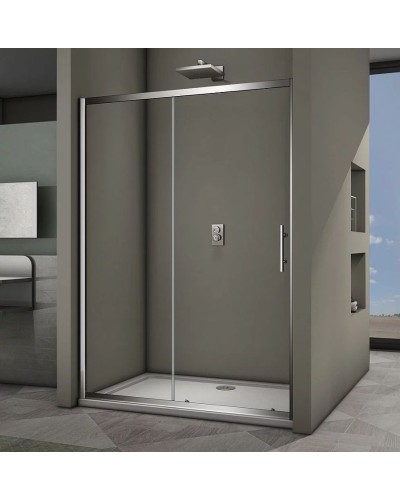 Душевая дверь Veconi Vianno VN-63 120 VN63-120-01-19C3 профиль Хром стекло прозрачное