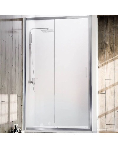 Душевая дверь Veconi Vianno VN-72 140 VN72-140-01-C4 профиль Хром стекло прозрачное