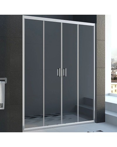 Душевая дверь Veconi Vianno VN-45 140 VN45-140-01-19C1 профиль Хром стекло прозрачное