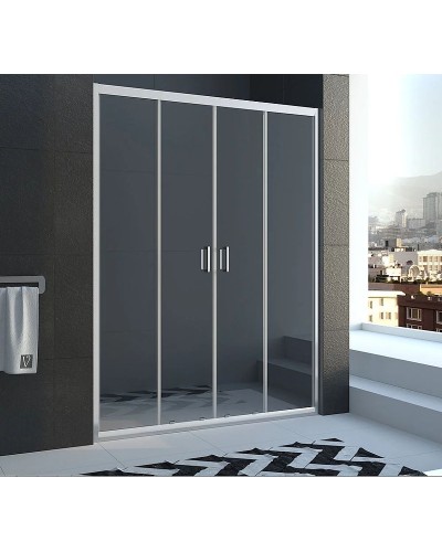 Душевая дверь Veconi Vianno VN-45 200 VN45-200-01-19C1 профиль Хром стекло прозрачное