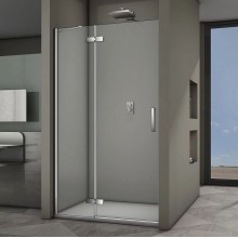 Душевая дверь Veconi Vianno VN-64 120 VN64-120-01-19C3 профиль Хром стекло прозрачное