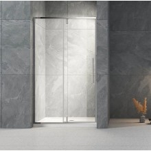 Душевая дверь Veconi Vianno VN-34 100 VN34-100-01-C7 профиль Хром стекло прозрачное