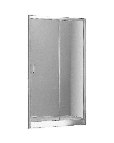 Душевая дверь Aquanet Alfa NAA6121 130 273610 профиль Хром стекло прозрачное