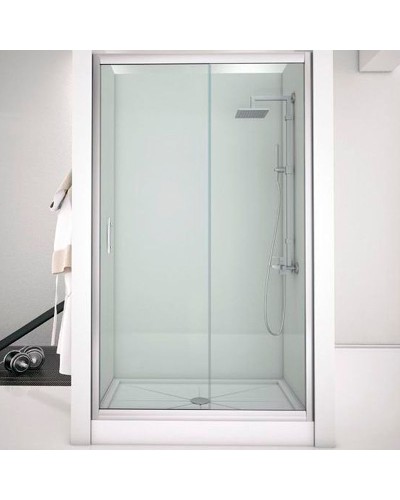 Душевая дверь Aquanet Alfa NAA6121 130 273610 профиль Хром стекло прозрачное