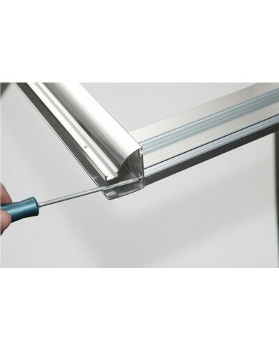 Душевая дверь Aquanet Alfa NAA6121 130 273610 профиль Хром стекло прозрачное