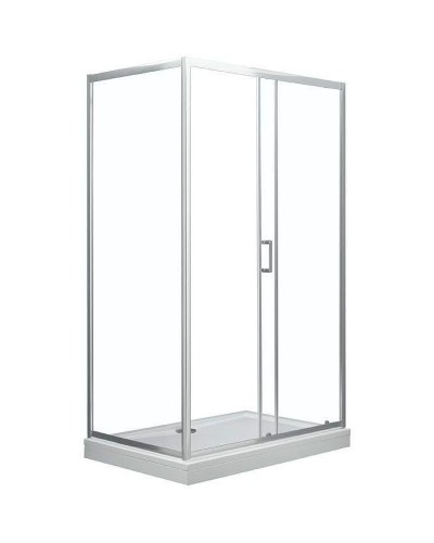 Душевая дверь Aquanet SD-1000A 100 273604 профиль Хром стекло прозрачное