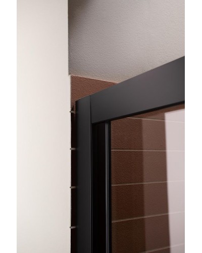 Душевая дверь Aquanet Pleasure AE60-N-160H200U-BT 160 273600 профиль Черный матовый стекло прозрачное