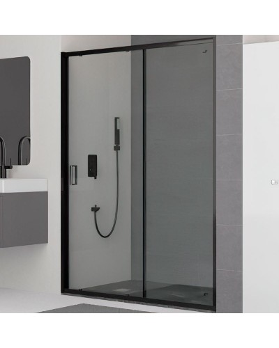 Душевая дверь RGW Classic CL-14-B 160 32091416-14 профиль Черный стекло прозрачное