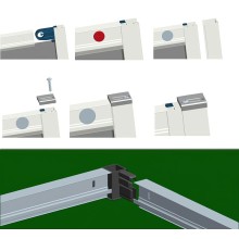 Душевая дверь RGW Classic CL-14-B 160 32091416-14 профиль Черный стекло прозрачное