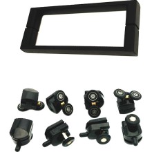 Душевая дверь RGW Classic CL-14-B 100 32091410-14 профиль Черный стекло прозрачное