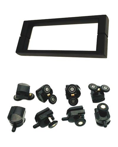 Душевая дверь RGW Classic CL-14-B 100 32091410-14 профиль Черный стекло прозрачное