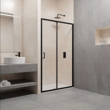 Душевая дверь RGW Passage PA-14 B 170 41081417-14 профиль Черный стекло прозрачное