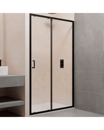 Душевая дверь RGW Passage PA-14 B 150 41081415-14 профиль Черный стекло прозрачное