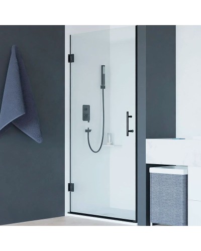 Душевая дверь RGW Hotel HO-011-B 90 350601109-14 профиль Черный стекло прозрачное