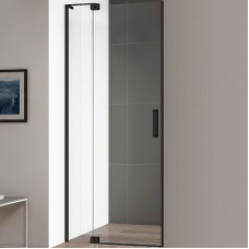 Душевая дверь Cezares Slider 110 SLIDER-B-1-100/110-C-NERO профиль Черный матовый стекло прозрачное