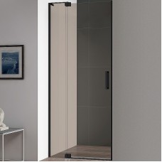 Душевая дверь Cezares Slider 80 SLIDER-B-1-70/80-BR-NERO профиль Черный матовый стекло бронзовое