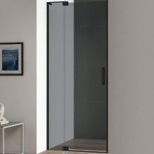 Душевая дверь Cezares Slider 80 SLIDER-B-1-70/80-GRIGIO-NERO профиль Черный матовый стекло серое