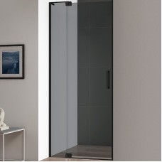 Душевая дверь Cezares Slider 80 SLIDER-B-1-70/80-GRIGIO-NERO профиль Черный матовый стекло серое