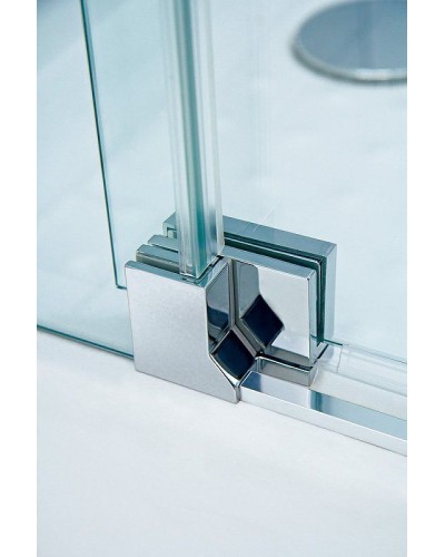 Душевая дверь Cezares Slider 90 SLIDER-B-1-80/90-BR-Cr профиль Хром стекло бронзовое