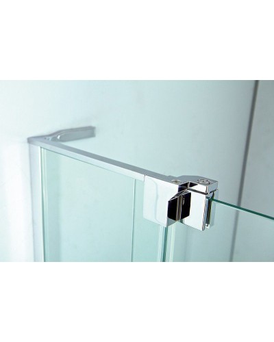 Душевая дверь Cezares Slider 90 SLIDER-B-1-80/90-C-NERO профиль Черный матовый стекло прозрачное