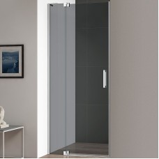 Душевая дверь Cezares Slider 90 SLIDER-B-1-80/90-GRIGIO-Cr профиль Хром стекло серое