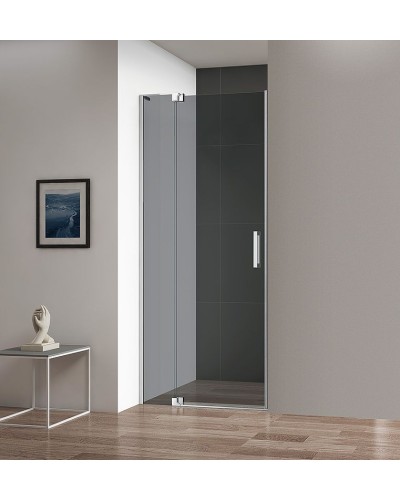 Душевая дверь Cezares Slider 90 SLIDER-B-1-80/90-GRIGIO-Cr профиль Хром стекло серое