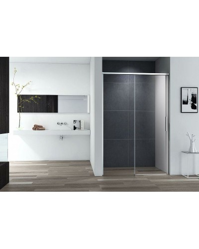 Душевая дверь Cezares Duet Soft-М 140 DUET SOFT-M-BF-1-140-C-Cr профиль Хром стекло прозрачное