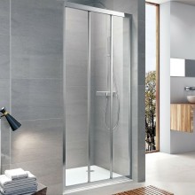 Душевая дверь Koller Pool Trend 90 TT90C профиль Хром стекло прозрачное