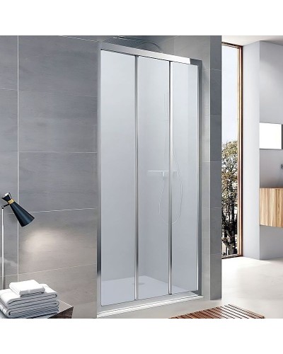 Душевая дверь Koller Pool Trend 90 TT90G профиль Хром стекло рифленое