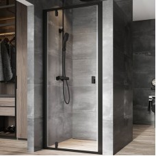 Душевая дверь Ravak Nexty NDOP1-80 03O40300Z1 профиль Черный стекло Transparent