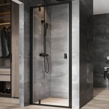 Душевая дверь Ravak Nexty NDOP1-90 03O70300Z1 профиль Черный стекло Transparent