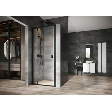 Душевая дверь Ravak Nexty NDOP1-90 03O70300Z1 профиль Черный стекло Transparent