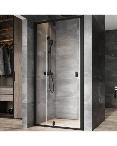 Душевая дверь Ravak Nexty NDOP2-100 03OA0300Z1 профиль Черный стекло Transparent