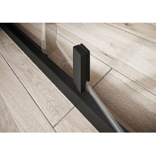 Душевая дверь Ravak Nexty NDOP2-110 03OD0300Z1 профиль Черный стекло Transparent