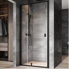 Душевая дверь Ravak Nexty NDOP2-120 03OG0300Z1 профиль Черный стекло Transparent