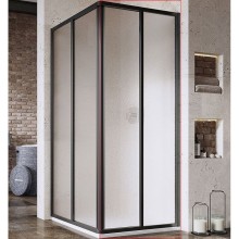 Душевая дверь Ravak Supernova SRV2-80 195 S 14V403O2ZG профиль Черный стекло Grape