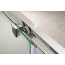 Душевая дверь 100 см BelBagno UNO-BF-1-100-P-Cr текстурное стекло