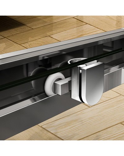 Душевая дверь Cezares Pratico 140 PRATICO-BF-1-140-C-Cr профиль Хром стекло прозрачное