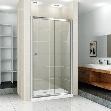 Душевая дверь Cezares Pratico 150 PRATICO-BF-1-150-C-Cr профиль Хром стекло прозрачное