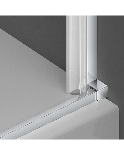 Душевая дверь Vincea Alpha 60 VDP-3AL600CL профиль Хром стекло прозрачное